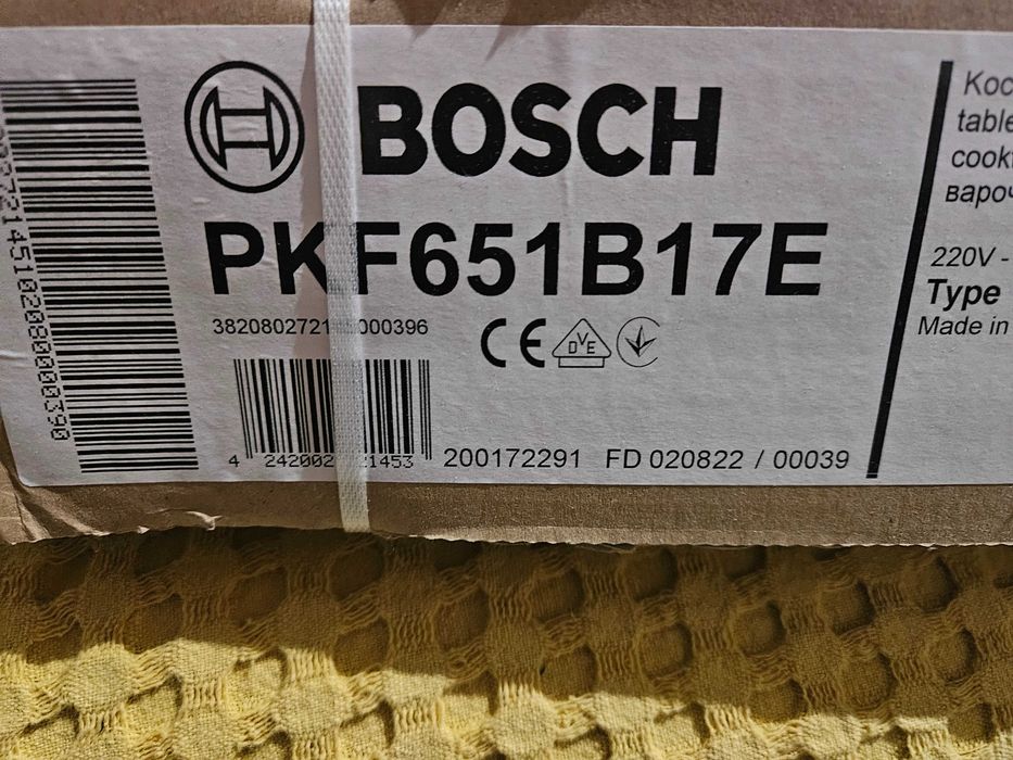 Plita electrica Bosch noua sigilata