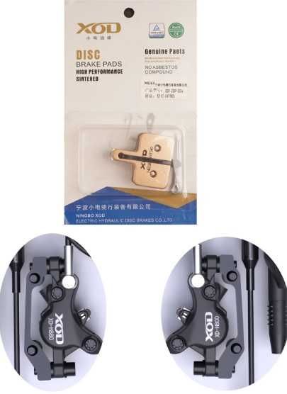 Placute de frana pentru XOD H880-H800 continut ridicat de cupru