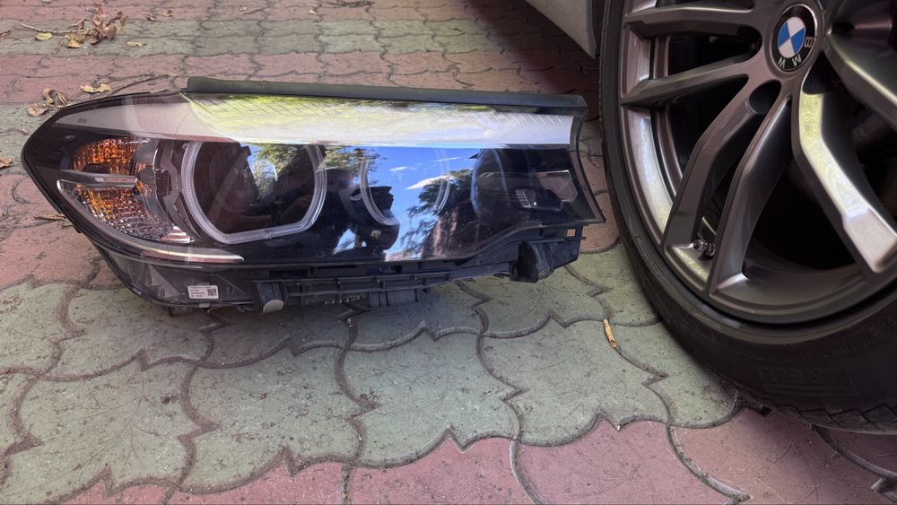 Бмв g 30 фары до рест