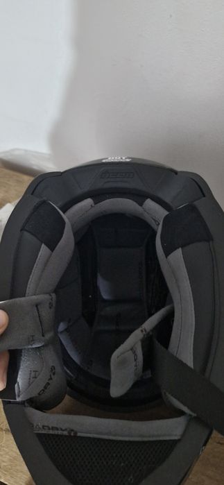 Casca moto  Airflite Battlescar 2 verde mărime S