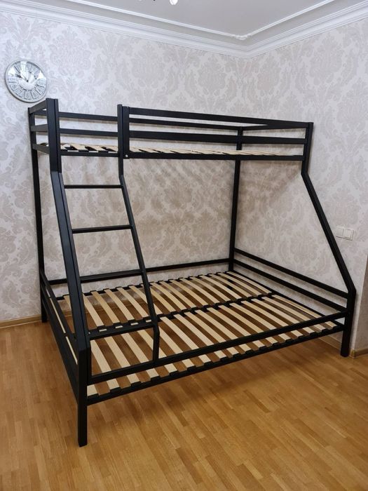 Двухярусный кровать кровать металический