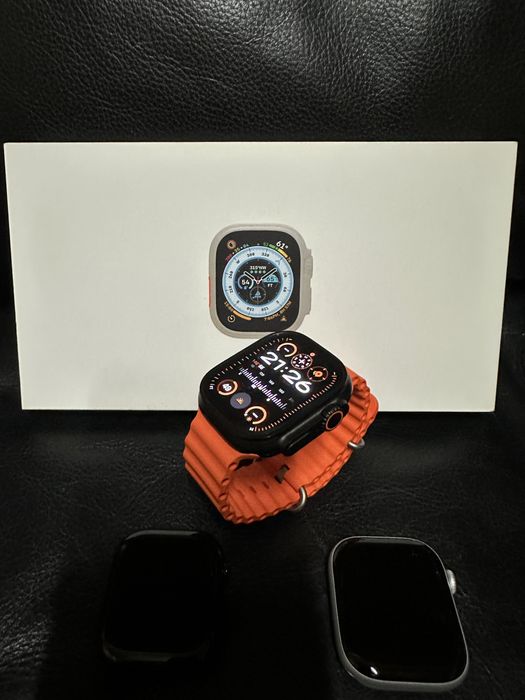 Apple Watch 10 Titanium 46 Ultra Black soft Demo Piese Display Baterie