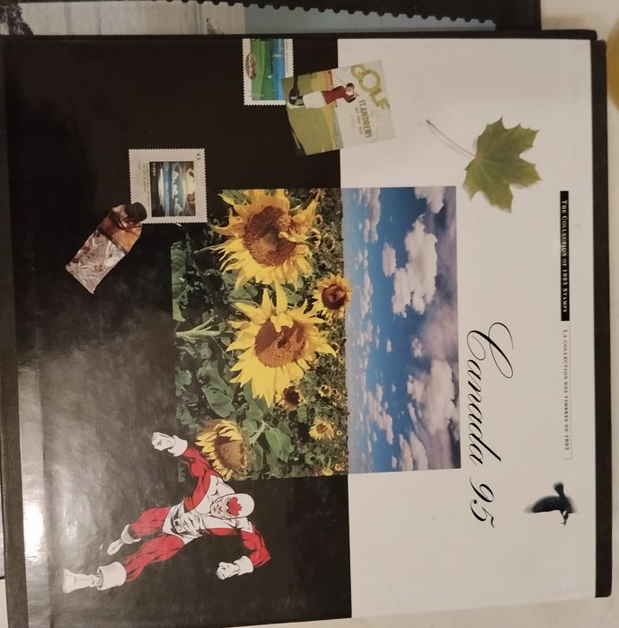 Albume timbre Colecția Canada 1995, 1997 și 1998