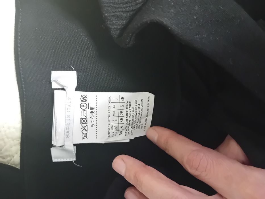 Pantaloni moderni 100% lână fina