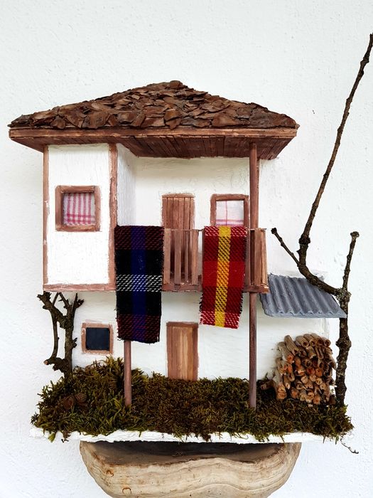 Старовремски макет на къща