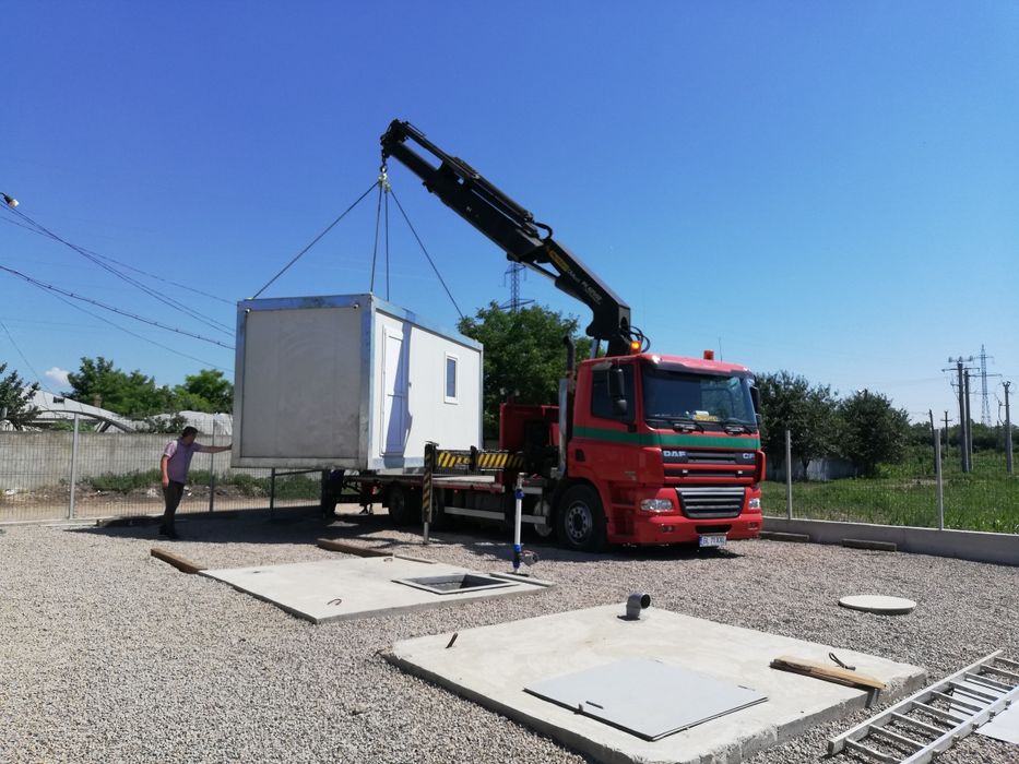 Inchiriez camion cu macara