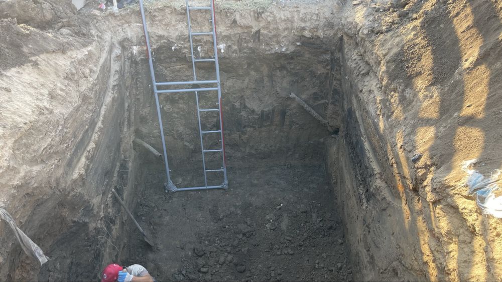 Услуги экскаватор погрузчик