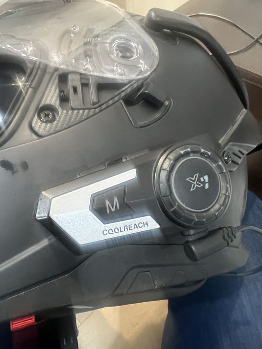 Мотошлем Gike с гарнитурой