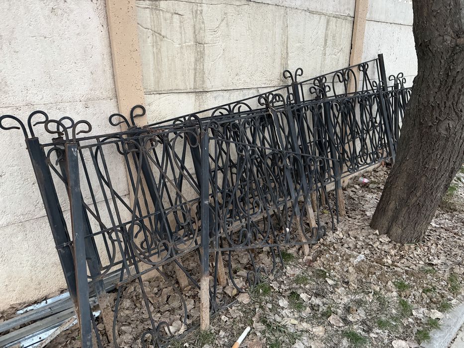 Кованные заборчики