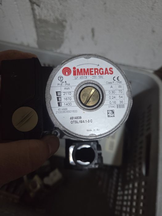 Pompă de circulatie centrală Immergas Eolostar 24