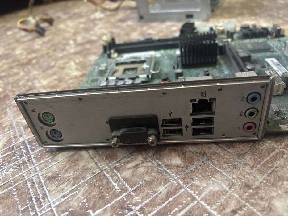 Продам материнскую плату и блок питания