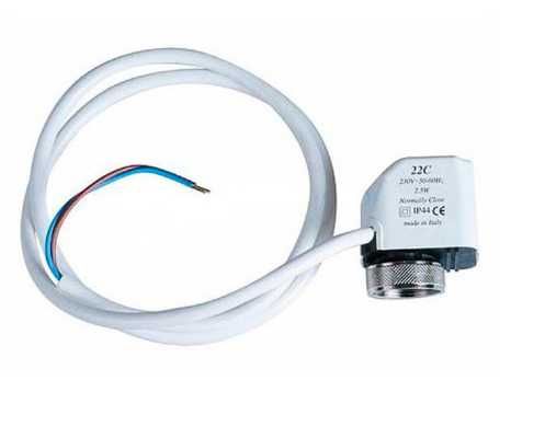 Электротермический сервопривод WATTS 22СХ 220в NC 45шт. БУ