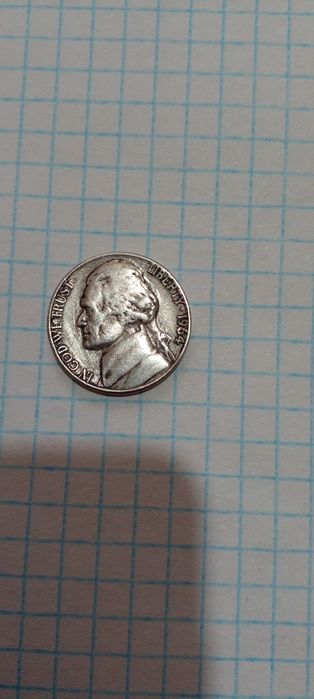 Jefferson five cent coin