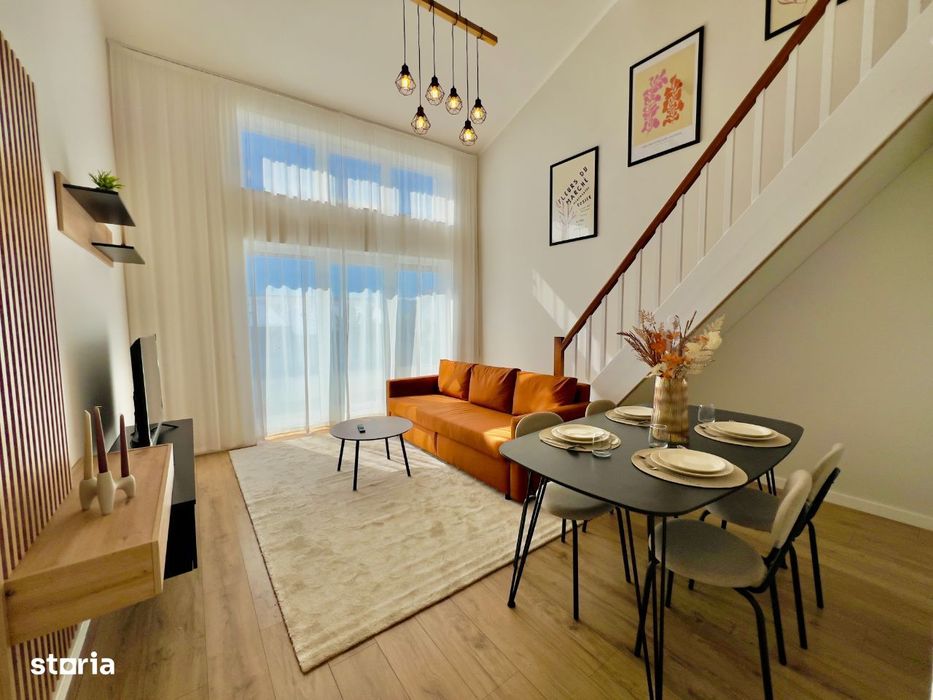 RO/EN Penthouse de lux - mobilat+utilat, 4 camere, 2 bai - Cristian