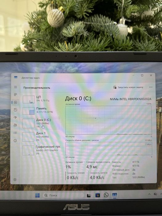 Ноутбук     Asus