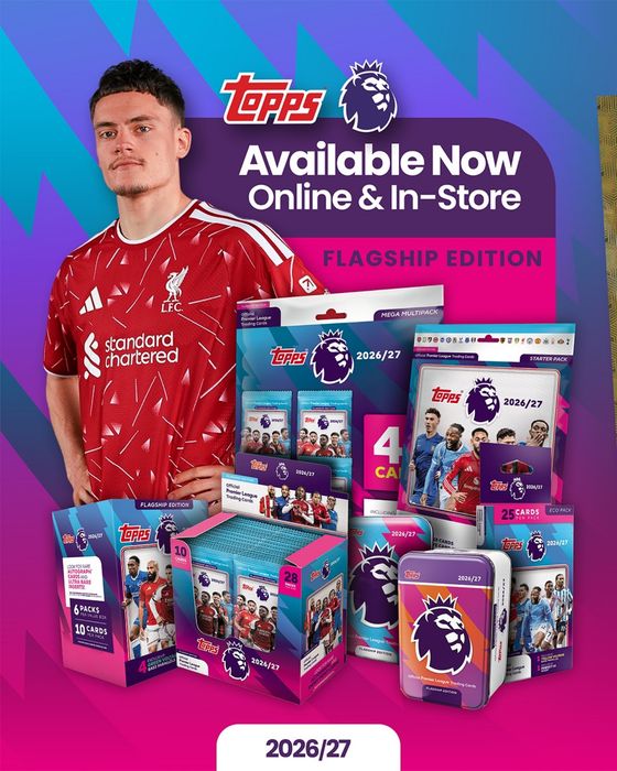 Карточки TOPPS EPL 26/27