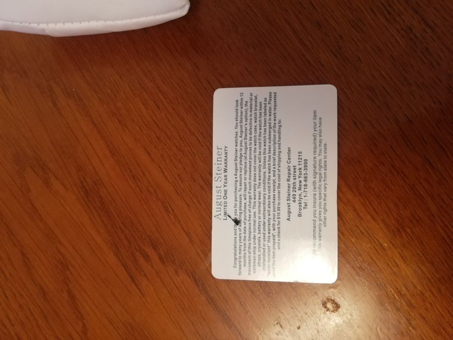 Дамски часовник August Steiner оригинален