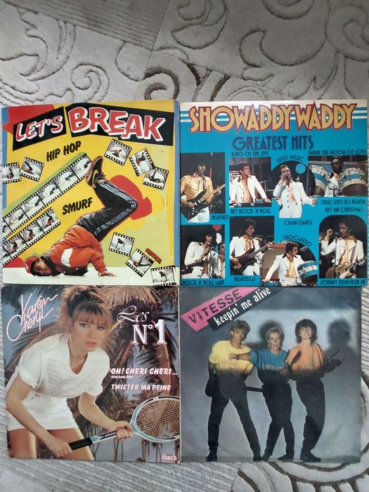 Viniluri: milli vanilli, joe yellow, Brian Ice, etc