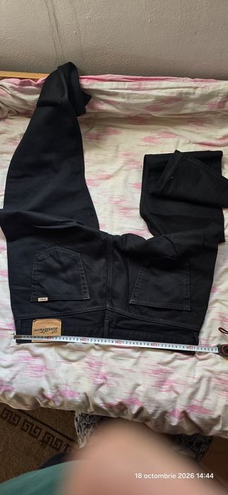 Blugi denim culoare neagra
