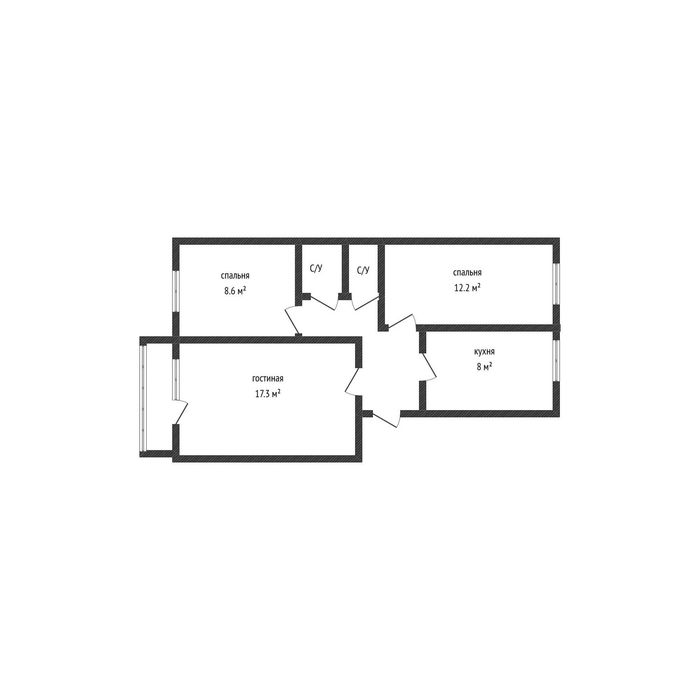 Продажа 3-комнатной квартиры
