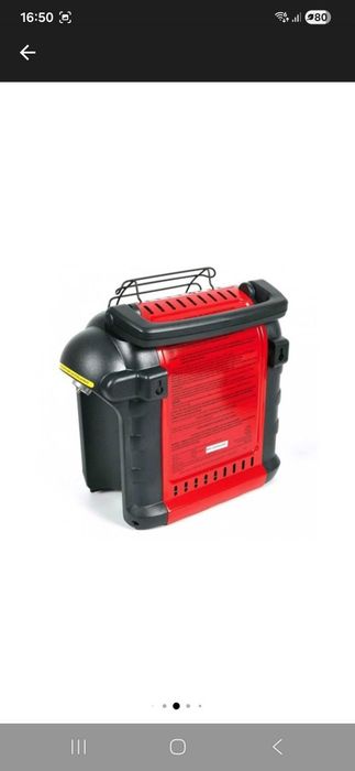 Incalzitor pe gaz portabil Buddy Mr Heater, 2.65kw, Negru/Rosu