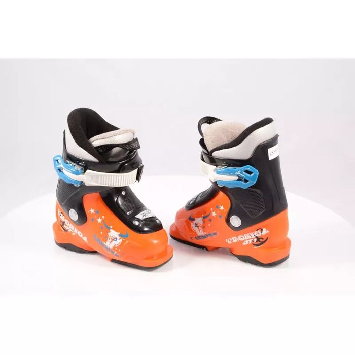 Clapari schi copii TECNICA COCHISE JT1, ORANGE/black