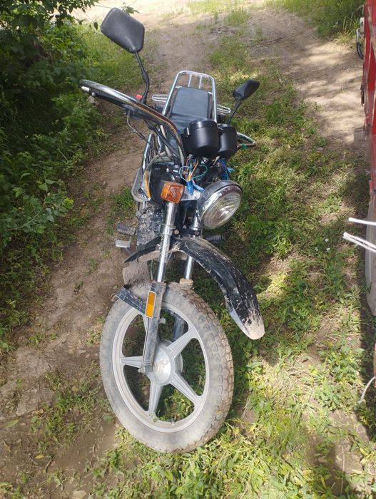 Мотоцикл в хорошем состоянии