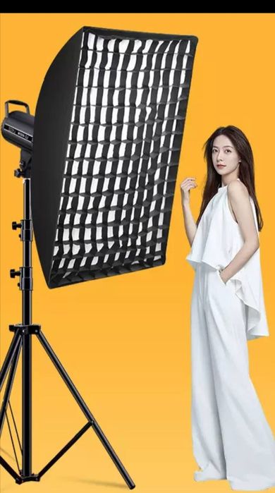 Софтбокс с сотами 300w(ватт)