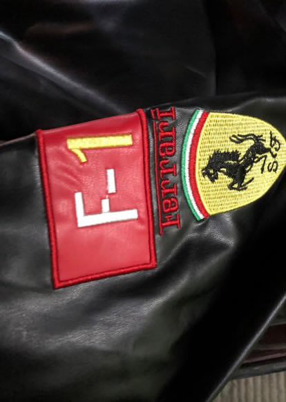 Кожанная куртка ферари