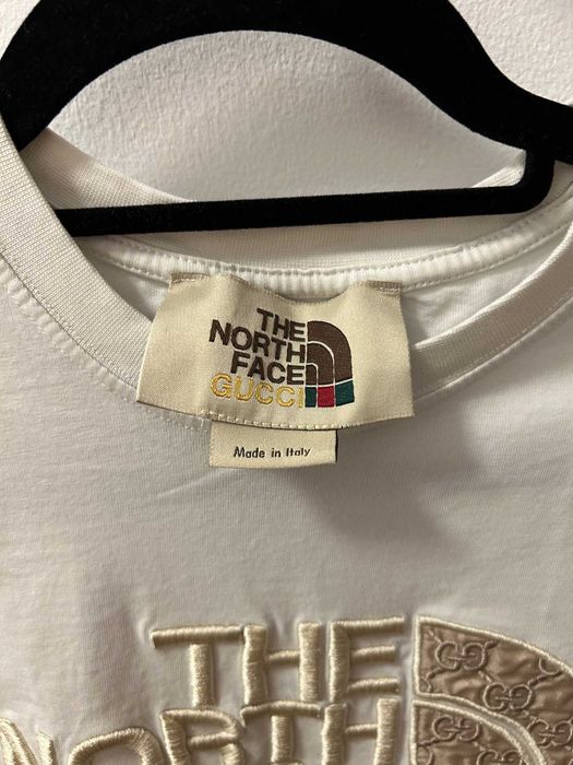 Оригинална мъжка тениска The North Face x Gucci – размер L