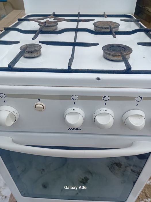 Газ плита  электроника