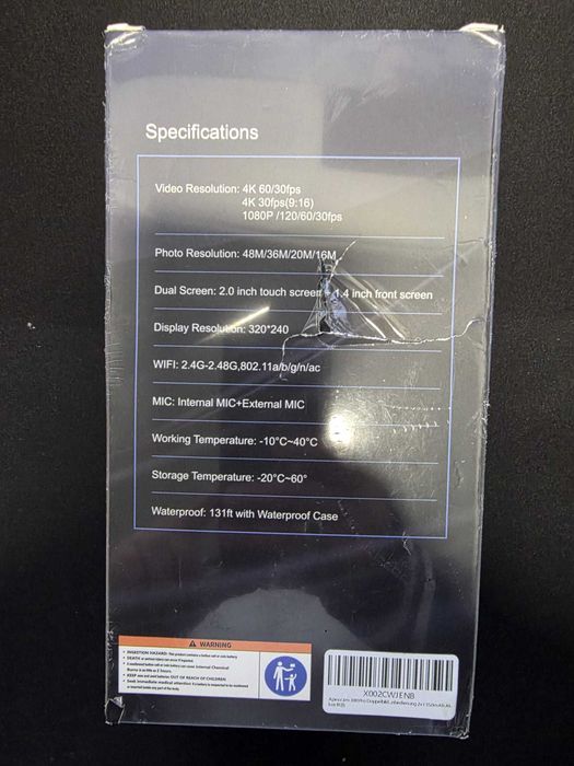 Camera Actiune ApexCam X80 Pro / Sigilata *Krom Amanet Margeanului*