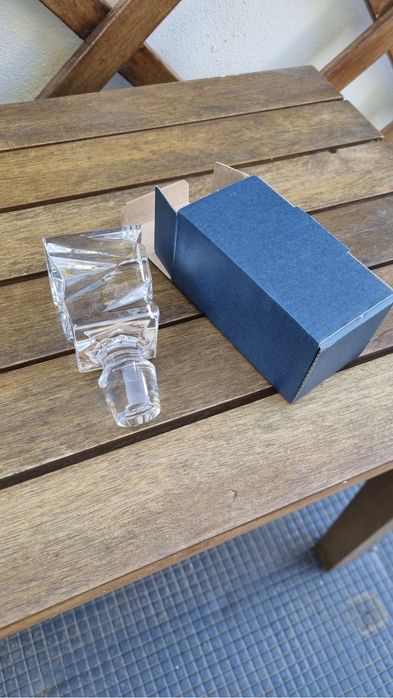 Set cadou whisky 7 piese cristal si argint Lightning Linea Argenti