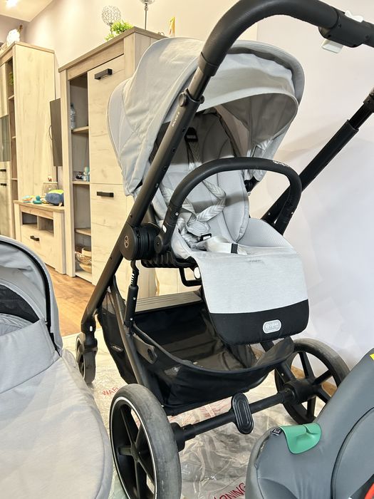 Като нова!!! CYBEX  Детска количка 3 В 1 LAVA GREY