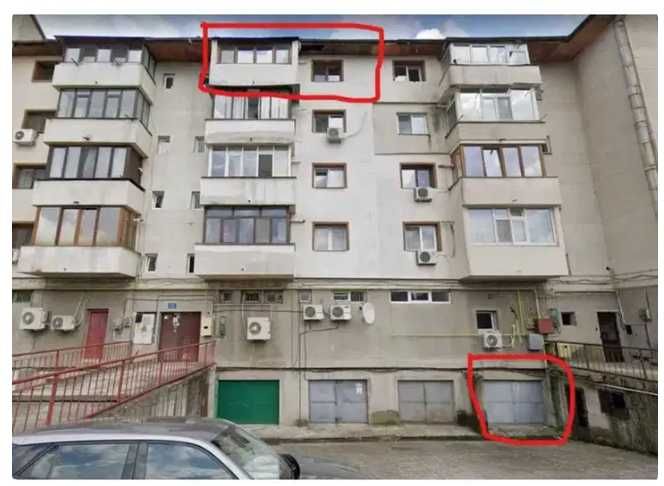 Apartament 3 camere  65 mp cu garaj +boxa23 mp