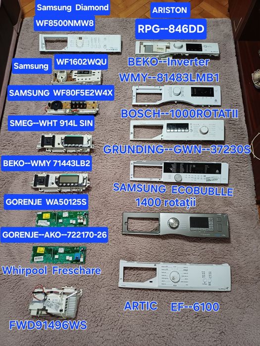 Placi de bază masini de spălat rufe