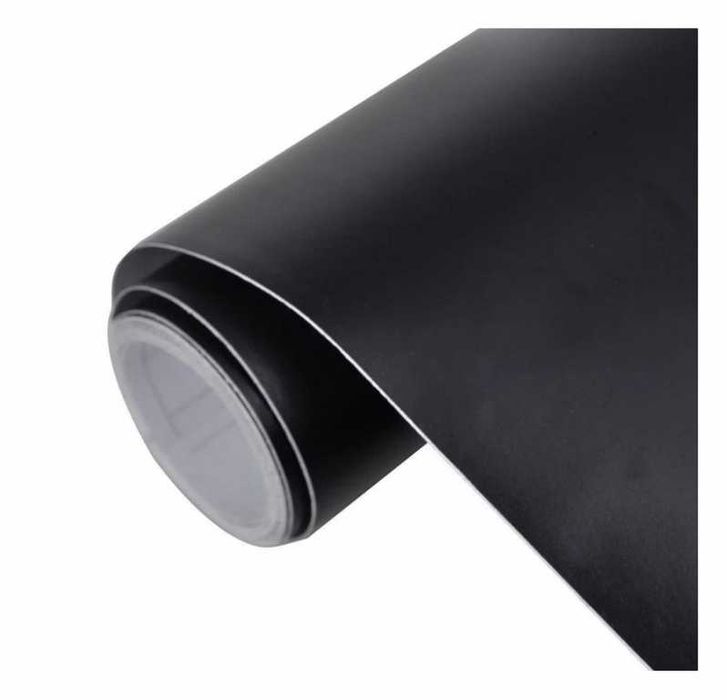 Автомобилно Фолио Черен Мат - 1.52 х 1 метър.
