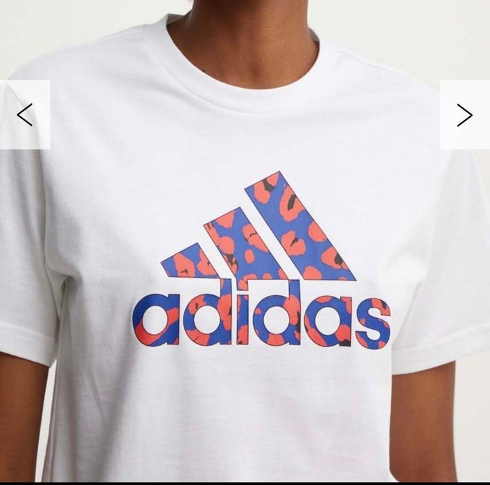 Памучна тениска adidas