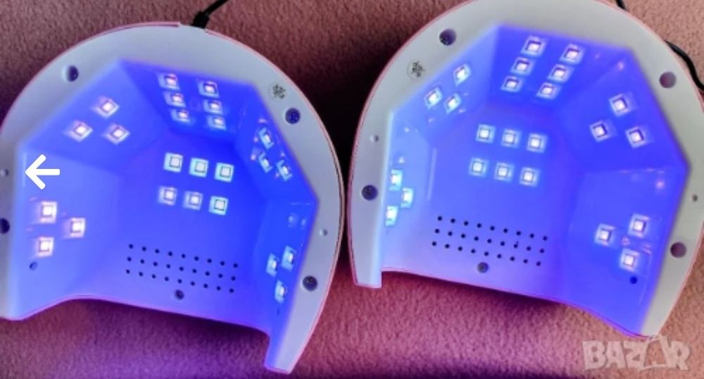 Uv/led лампи два броя