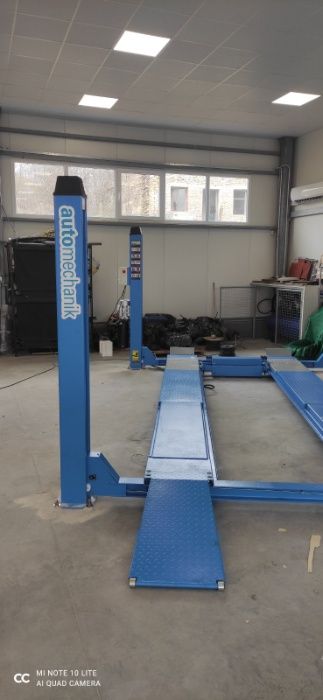 Четириколонен Подемник 5.5т БЕЗПЛАТНА ДОСТАВКА за София, Пловдив и