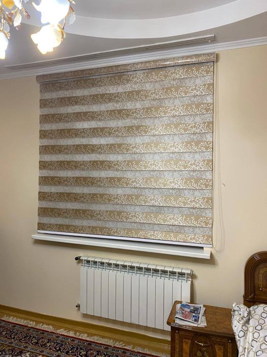 Жалюзи День Ночь Ролл Шторы