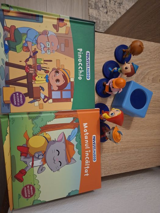 Boxa audio povesti Libertatea +5 figurine si carti