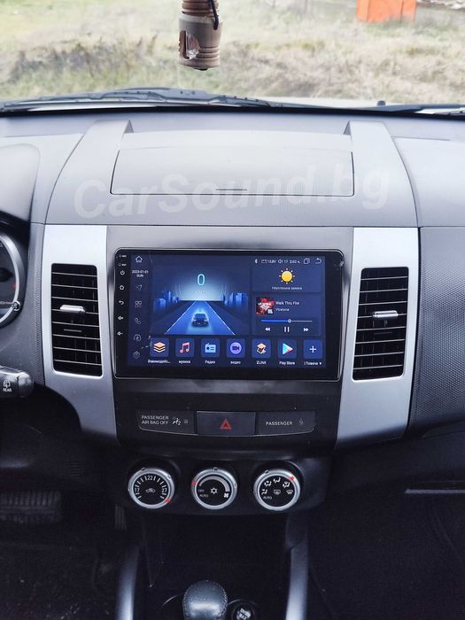 Peugeot 4007 - 9" Android 14 Мултимедия Пежо CarPlay Навигация Андроид