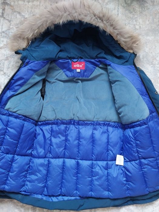 Зимняя куртка для мальчика на 7-9лет