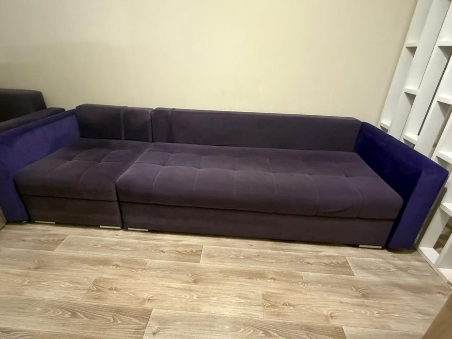 Мягкий уголок,диван и кресло