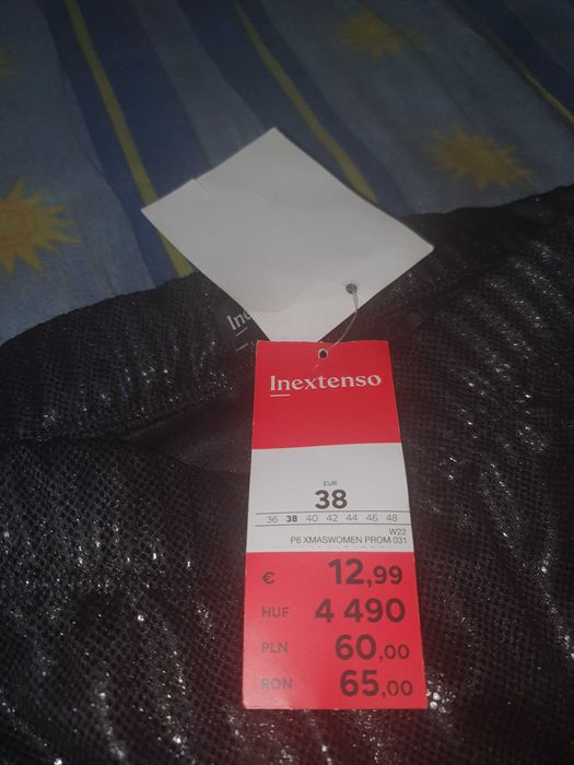 Colanti luciosi noi, marime 38