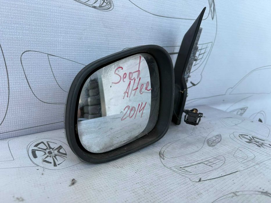 Oglindă Retrovizoare Stânga / Exterior Seat Altea Hatchback 5P2857507R 2014 / [2004-2015] / (5A3)