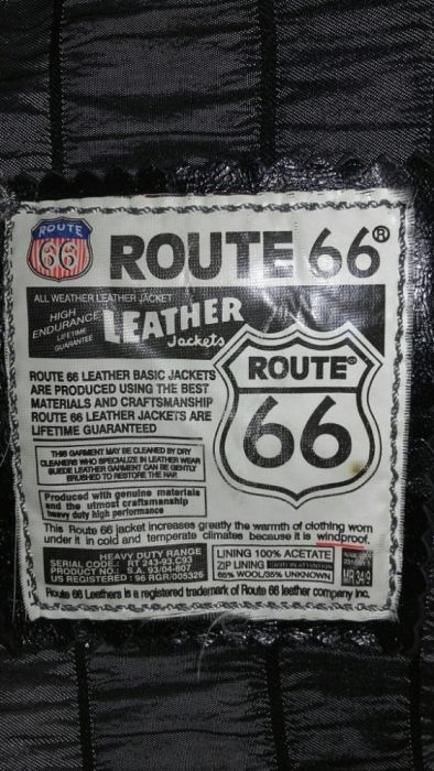 Кожено яке RUTE 66