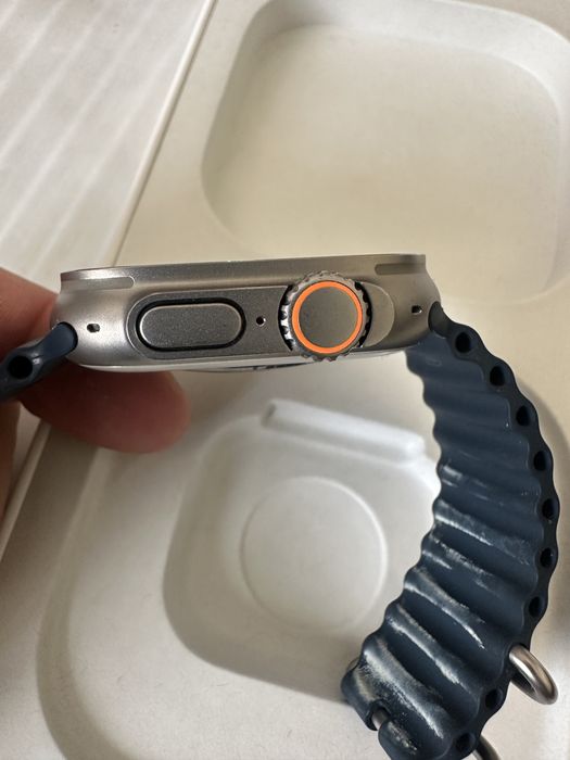 Apple watch ultra2 Titanium blue