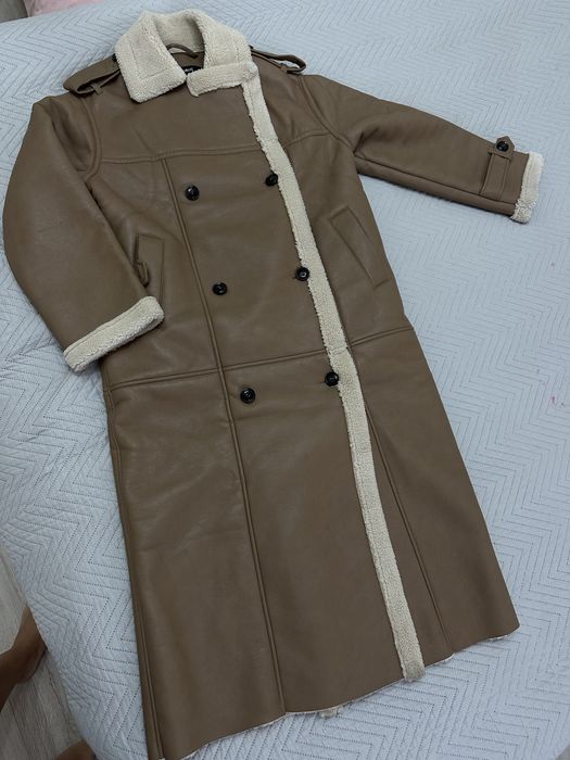 Дубленка длинная